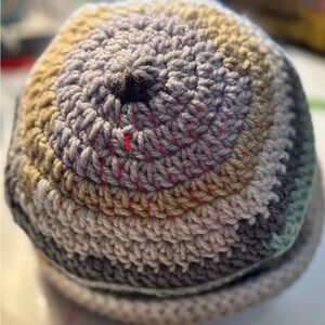 Handcrafted Multicolor Crochet Hat
